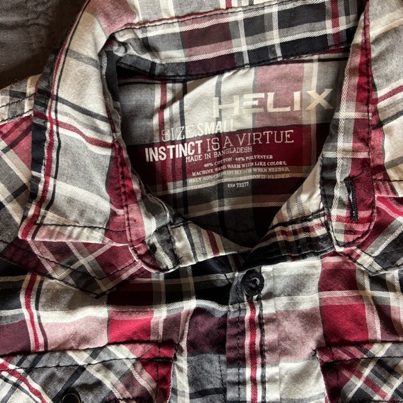 Kids Plaid and Striped Shirts Set - Picture 6 of 15